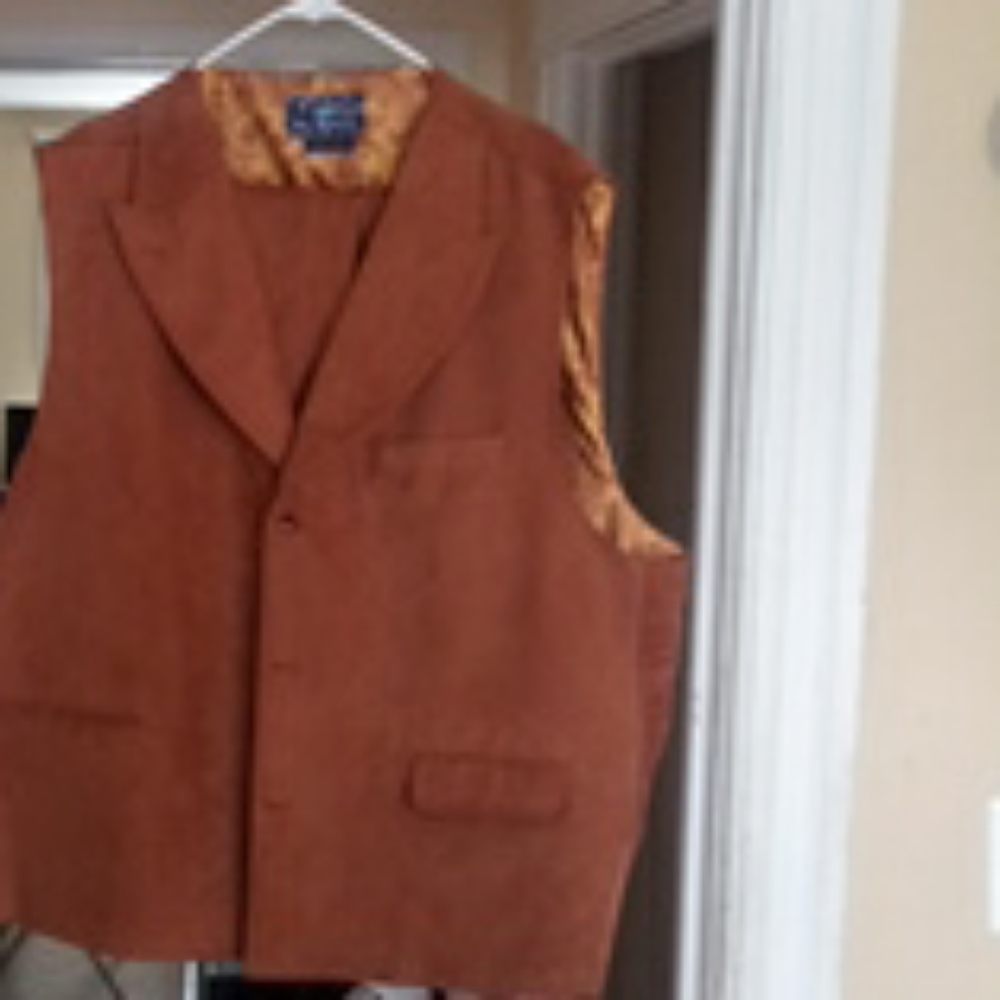 2 piece suit pant / vest